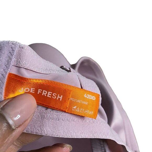 Joe Fresh Women's Pink Wireless Bra - Picture 3 of 4